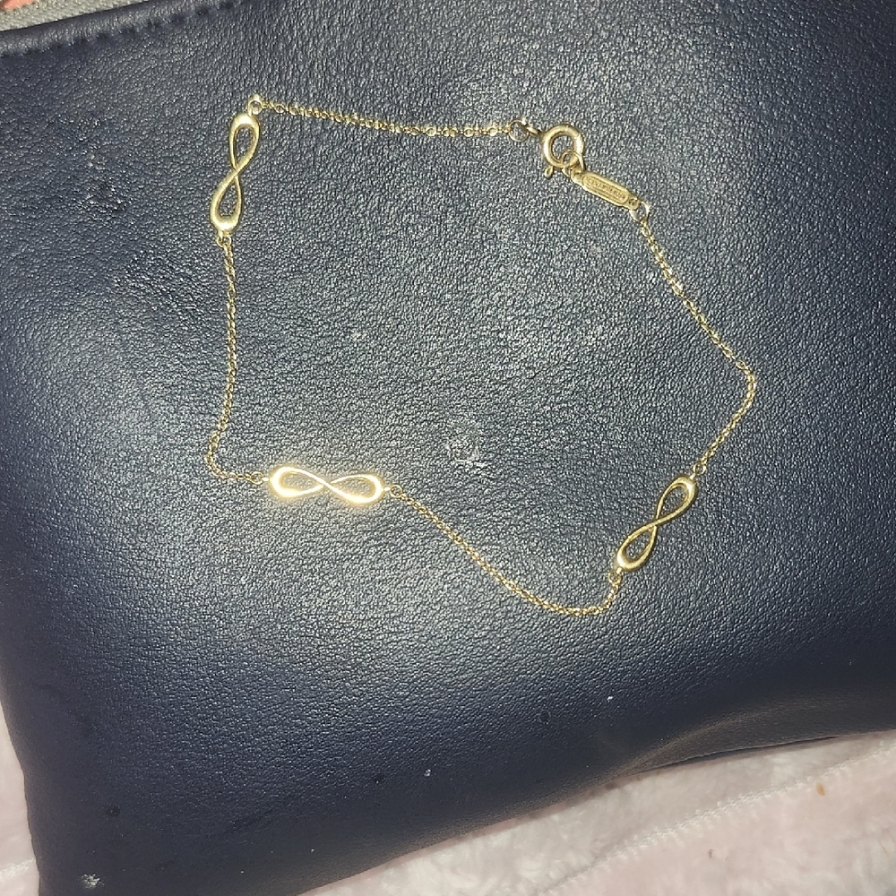 Tiffany & Co. Gold Infinity Bracelet